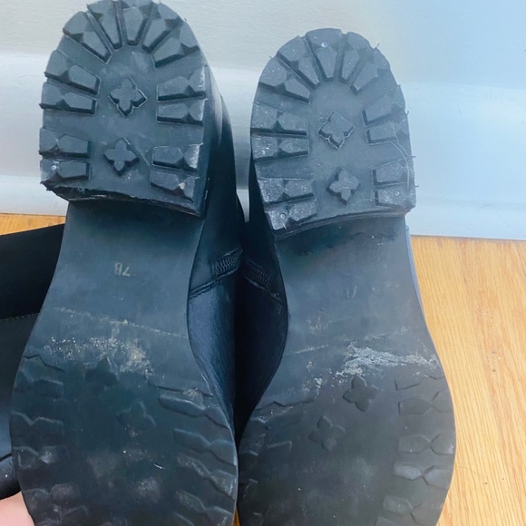 Knee-High Leather Riding Boots - Picture 6 of 8